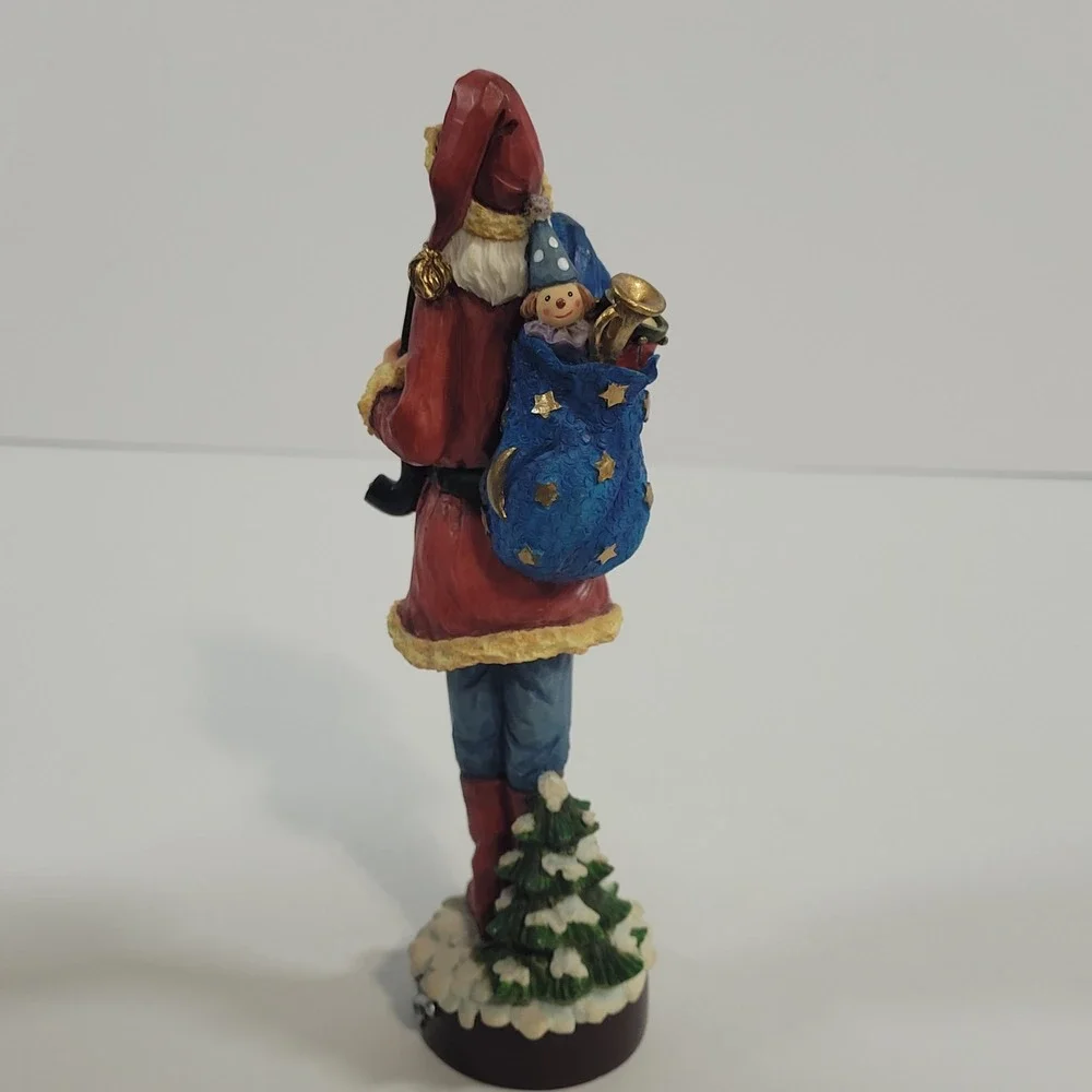 Roman Inc American Santas Through The Decades 1920 Pencil Santa Figurine 66932